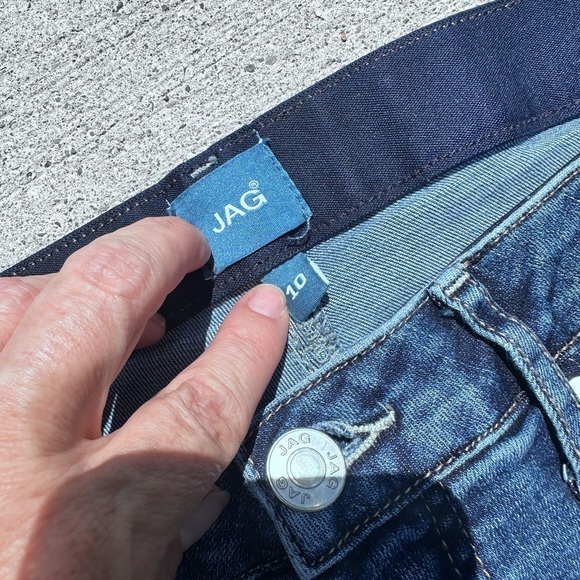 Jag Jeans Blue Straight Leg Denim - Picture 2 of 3